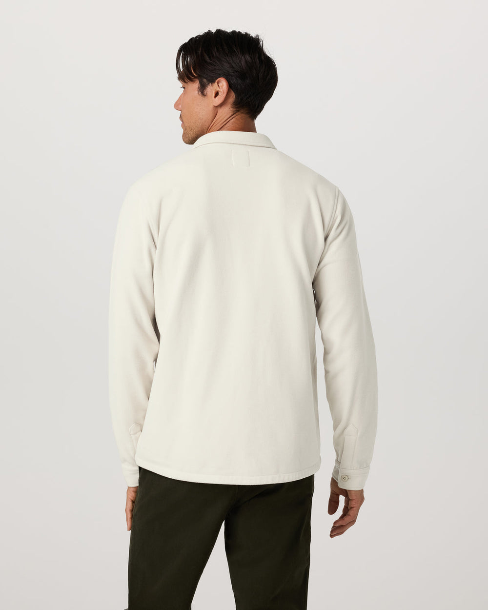 Aspen Shirt Jacket Men's Mushroom Fleece Shirt Jacket | Vuori For sale