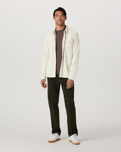 Aspen Shirt Jacket Men's Mushroom Fleece Shirt Jacket | Vuori For sale