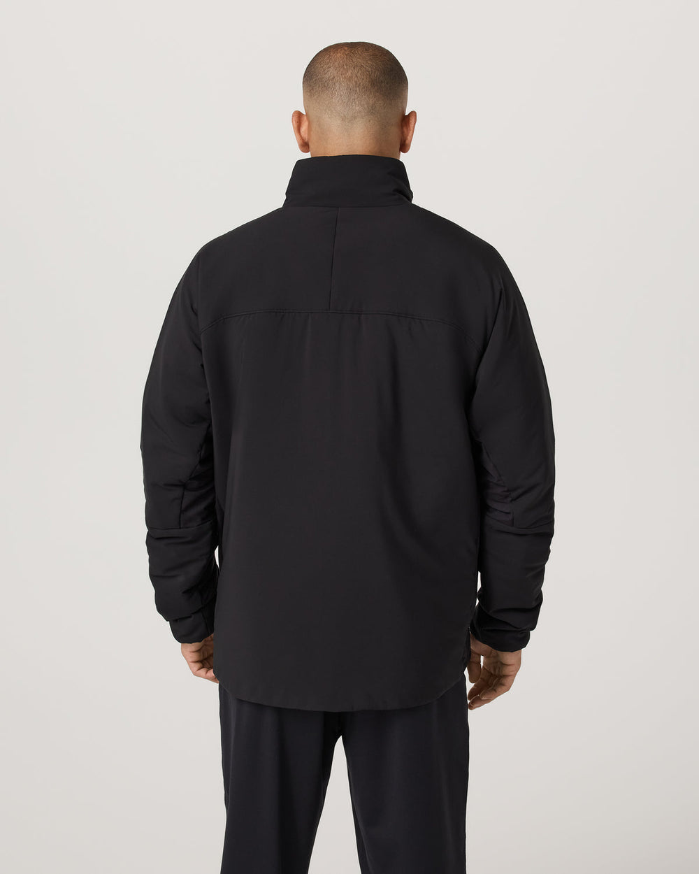 Malin Hybrid Jacket Men's Classic Fit Black Jacket | Vuori Online