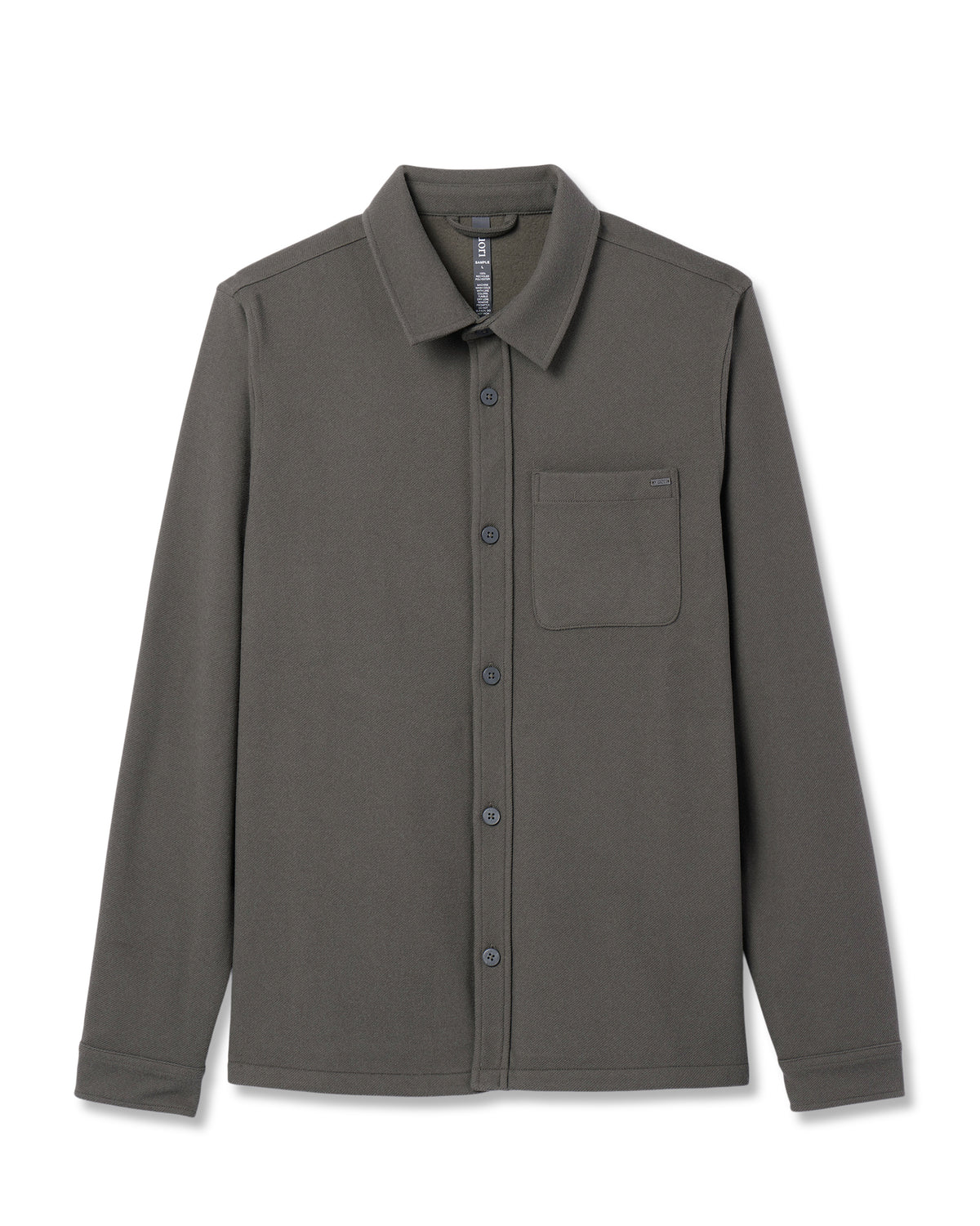 Beldon Shirt Jacket Knit Twill Oregano | Vuori US