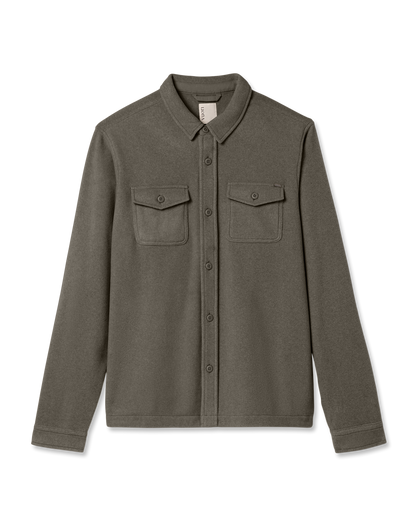 Aspen Shirt Jacket Men's Root Fleece Shirt Jacket | Vuori Clothing