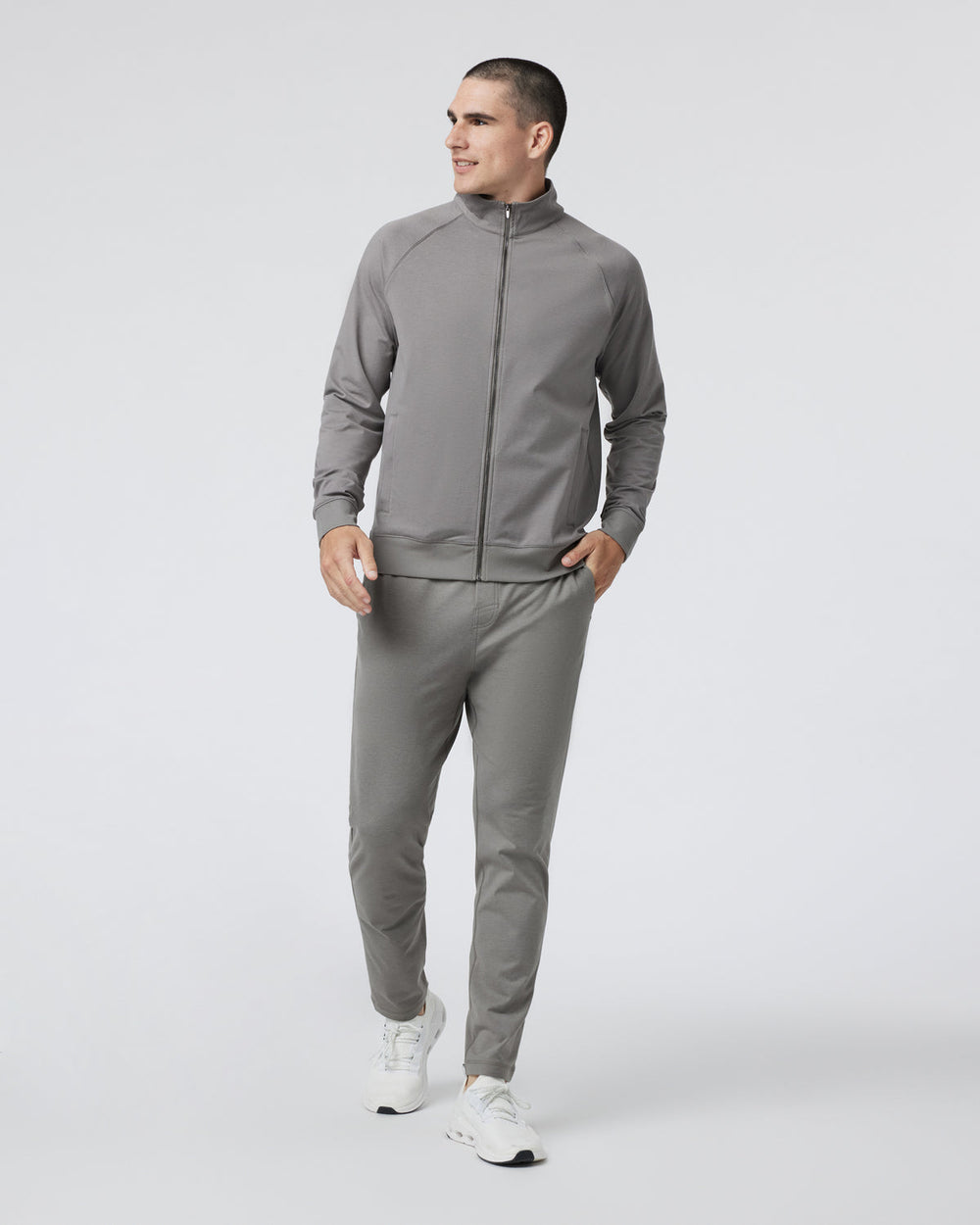 Coronado Novelty Full Zip Men's Dolomite Jacket | Vuori Discount