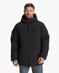 Northmost Insulated Parka Men's Black Down Parka | Vuori On sale