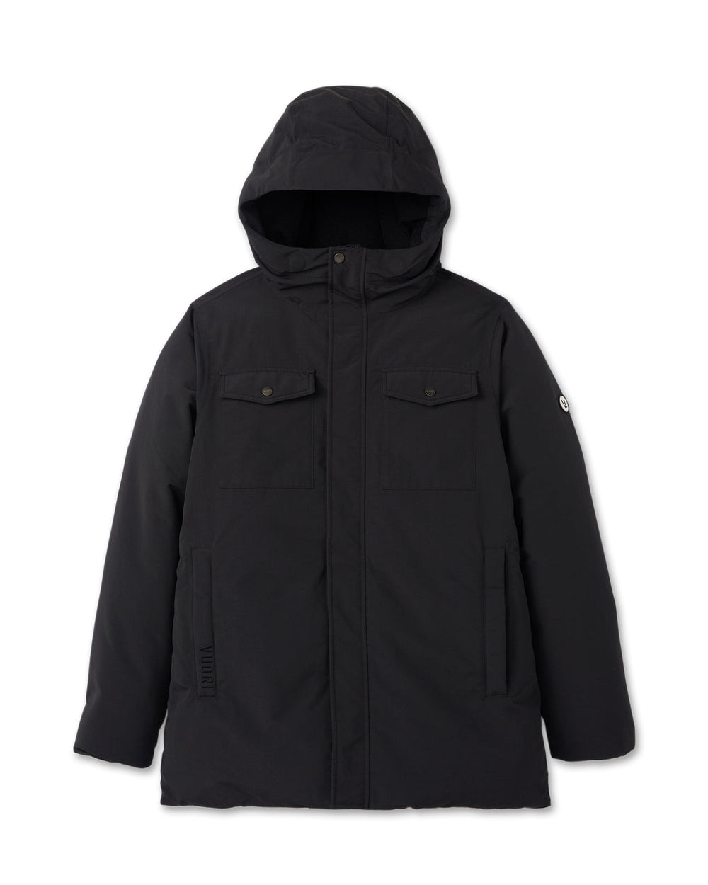 Northmost Insulated Parka Men's Black Down Parka | Vuori On sale