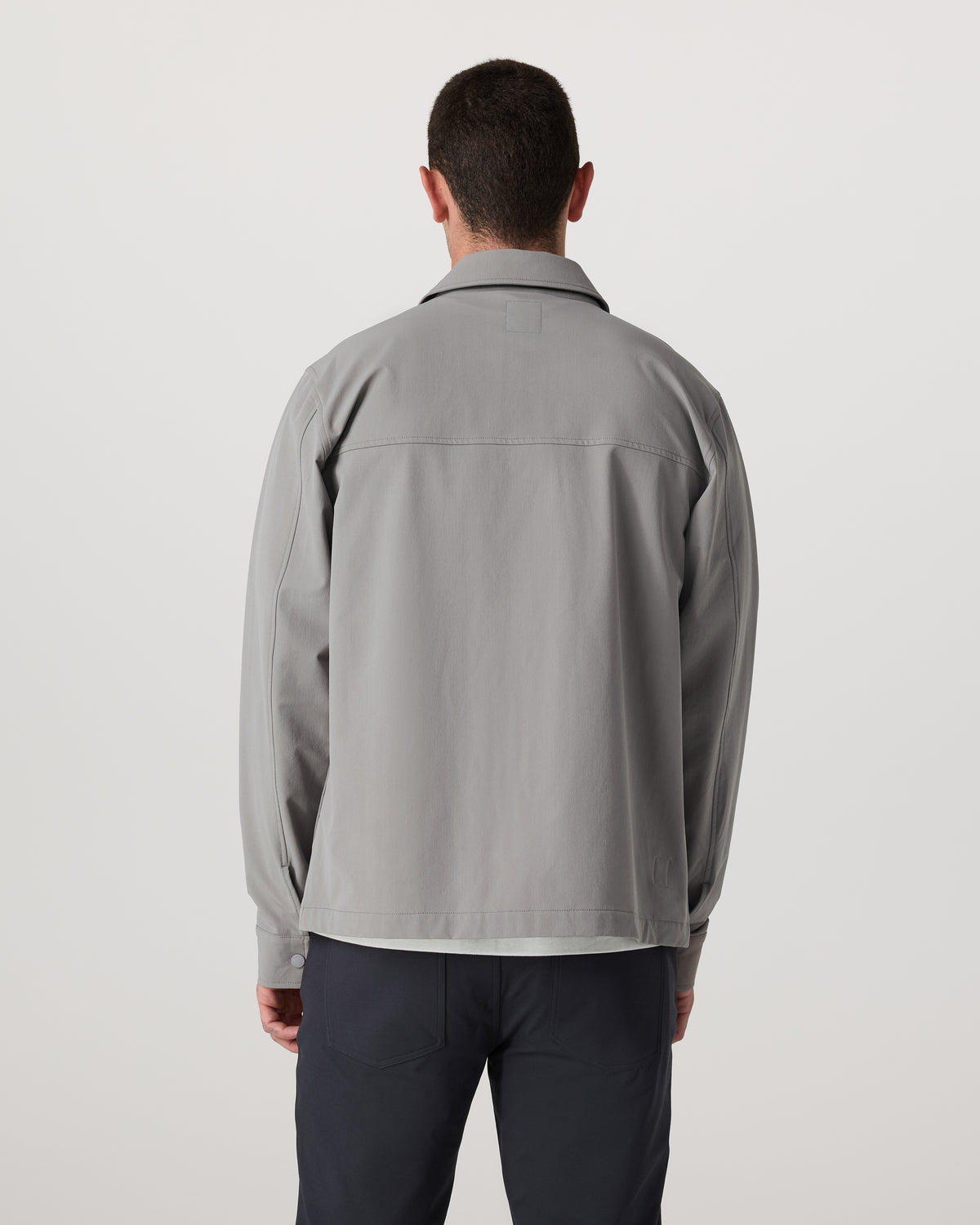 Lawson Tech Shirt Jacket Men's Shiitake Shirt Jacket | Vuori On sale