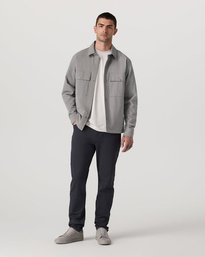 Lawson Tech Shirt Jacket Men's Shiitake Shirt Jacket | Vuori On sale