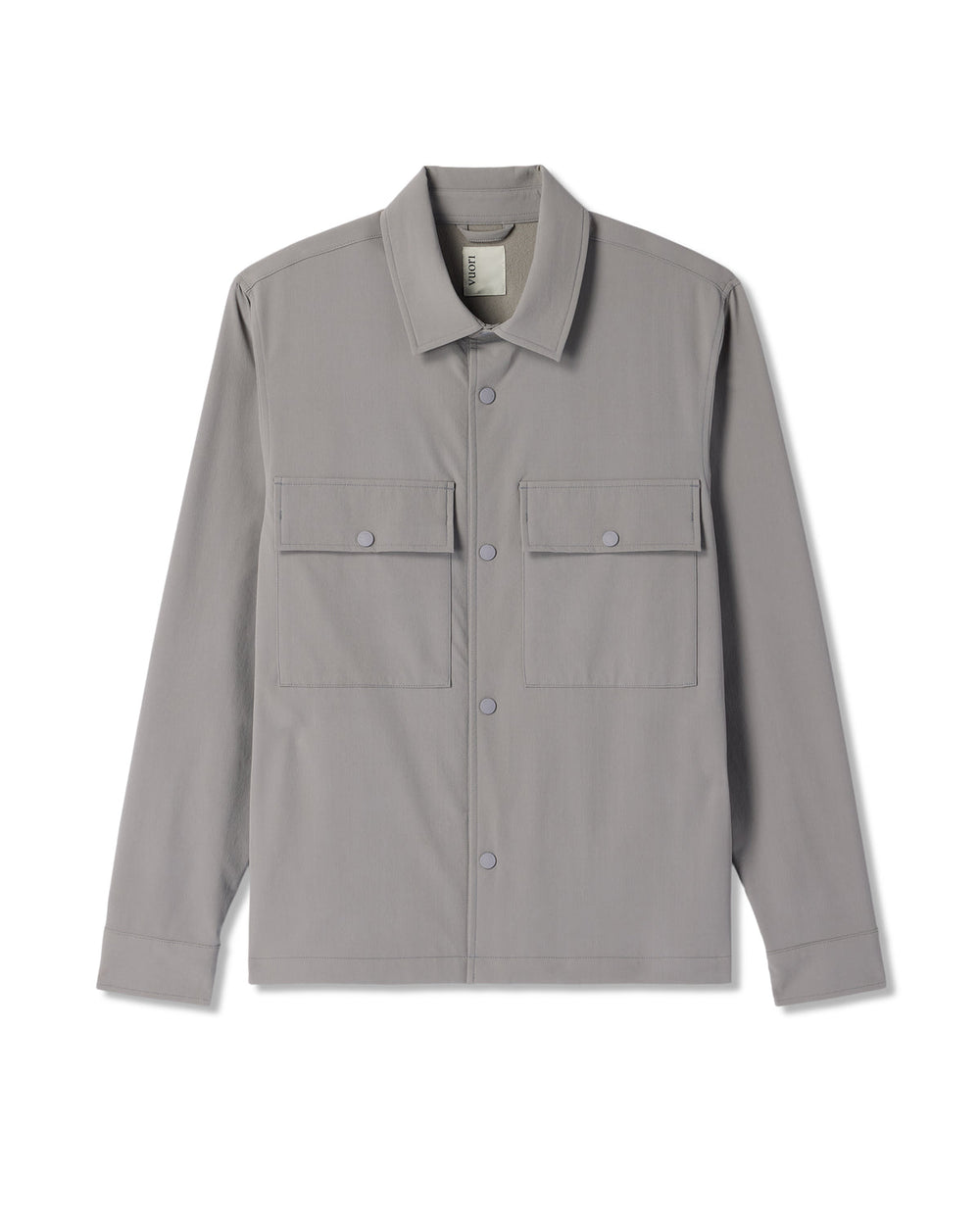 Lawson Tech Shirt Jacket Men's Shiitake Shirt Jacket | Vuori On sale