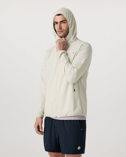 Outdoor Trainer Shell Men's Winter Grey Hooded Jacket | Vuori Online