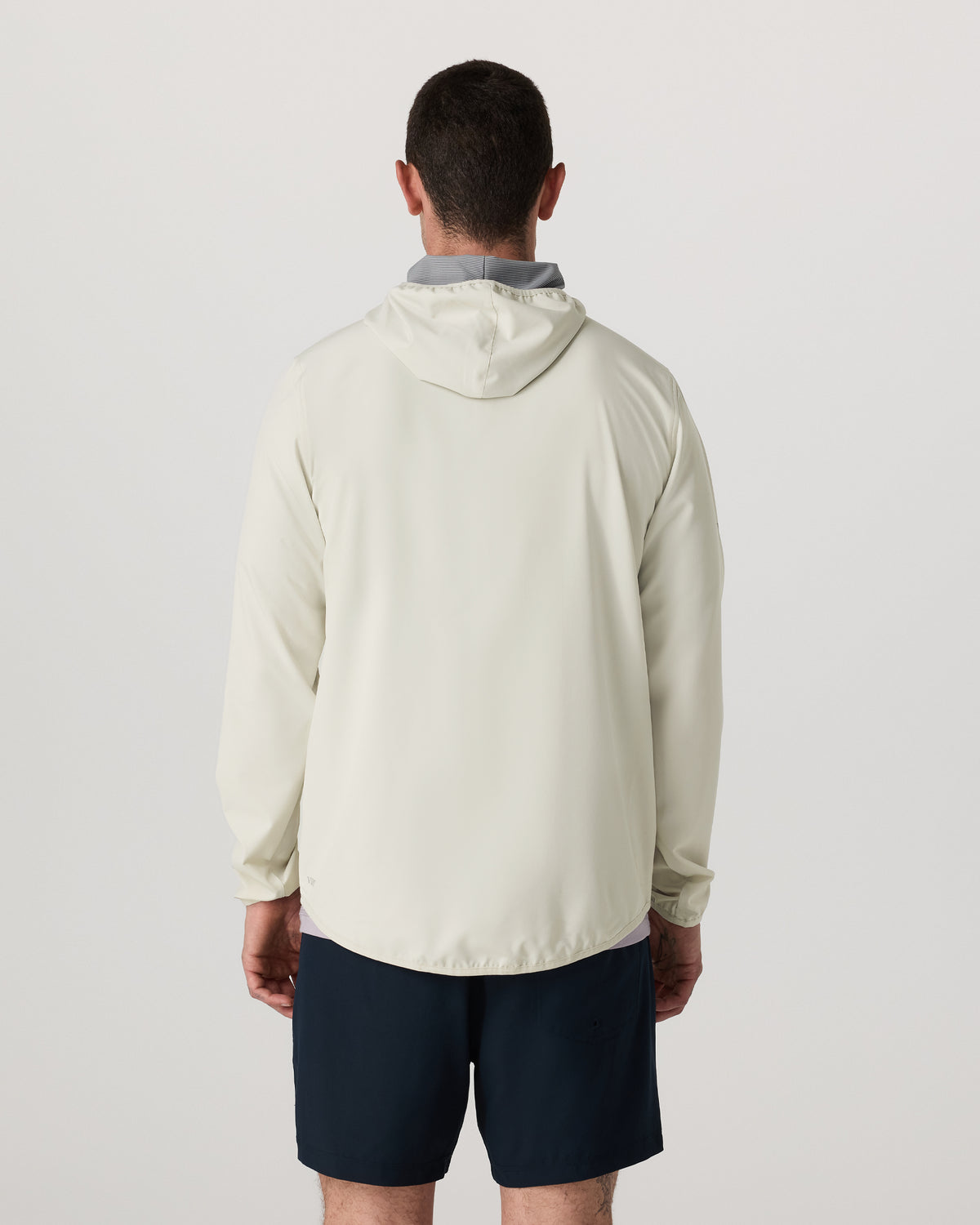 Outdoor Trainer Shell Men's Winter Grey Hooded Jacket | Vuori Online