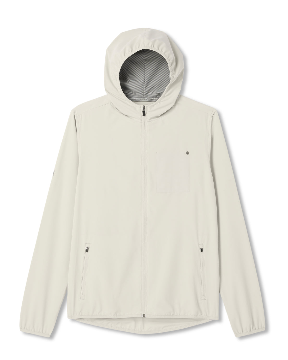 Outdoor Trainer Shell Men's Winter Grey Hooded Jacket | Vuori Online