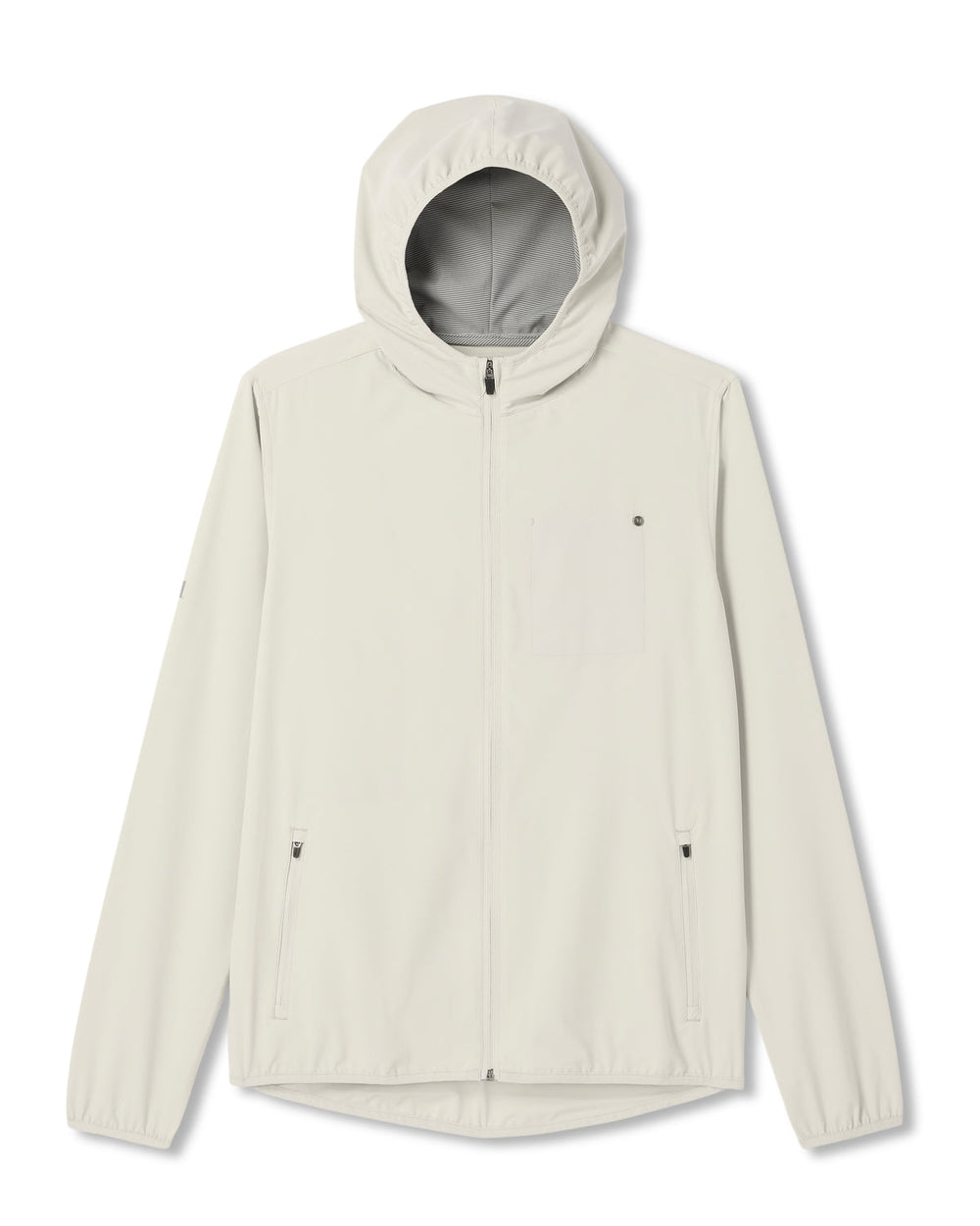 Outdoor Trainer Shell Men's Winter Grey Hooded Jacket | Vuori Online