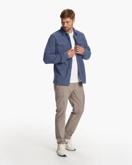 Aspen Shirt Jacket Azure Heather | Vuori Outlet
