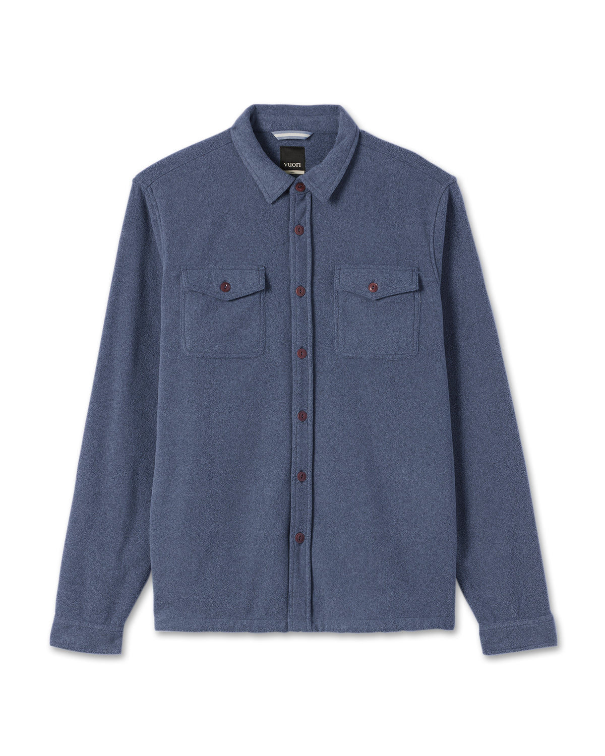 Aspen Shirt Jacket Azure Heather | Vuori Outlet
