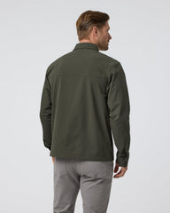 Lawson Tech Shirt Jacket Oregano | Vuori Clothing