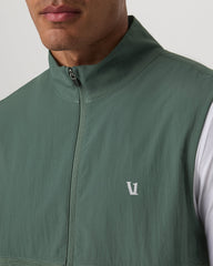 Sunday Element Vest Men's Agate Green Heather Vest | Vuori Discount