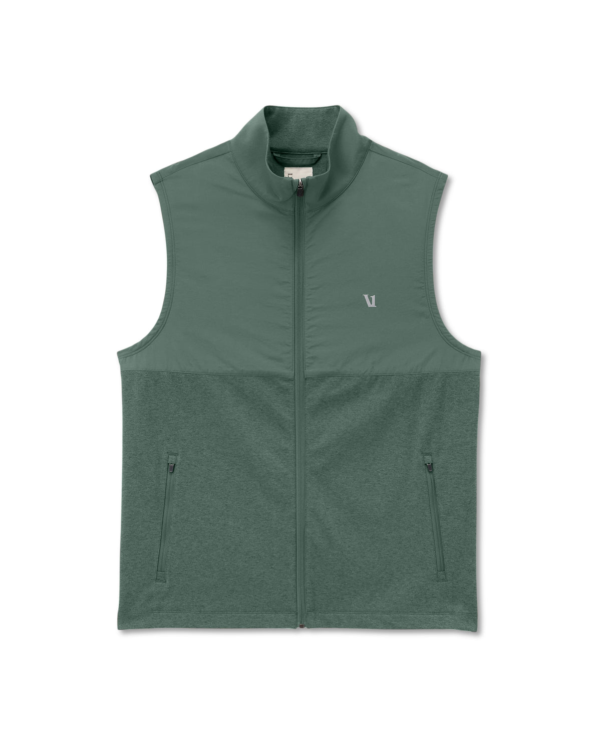 Sunday Element Vest Men's Agate Green Heather Vest | Vuori Discount