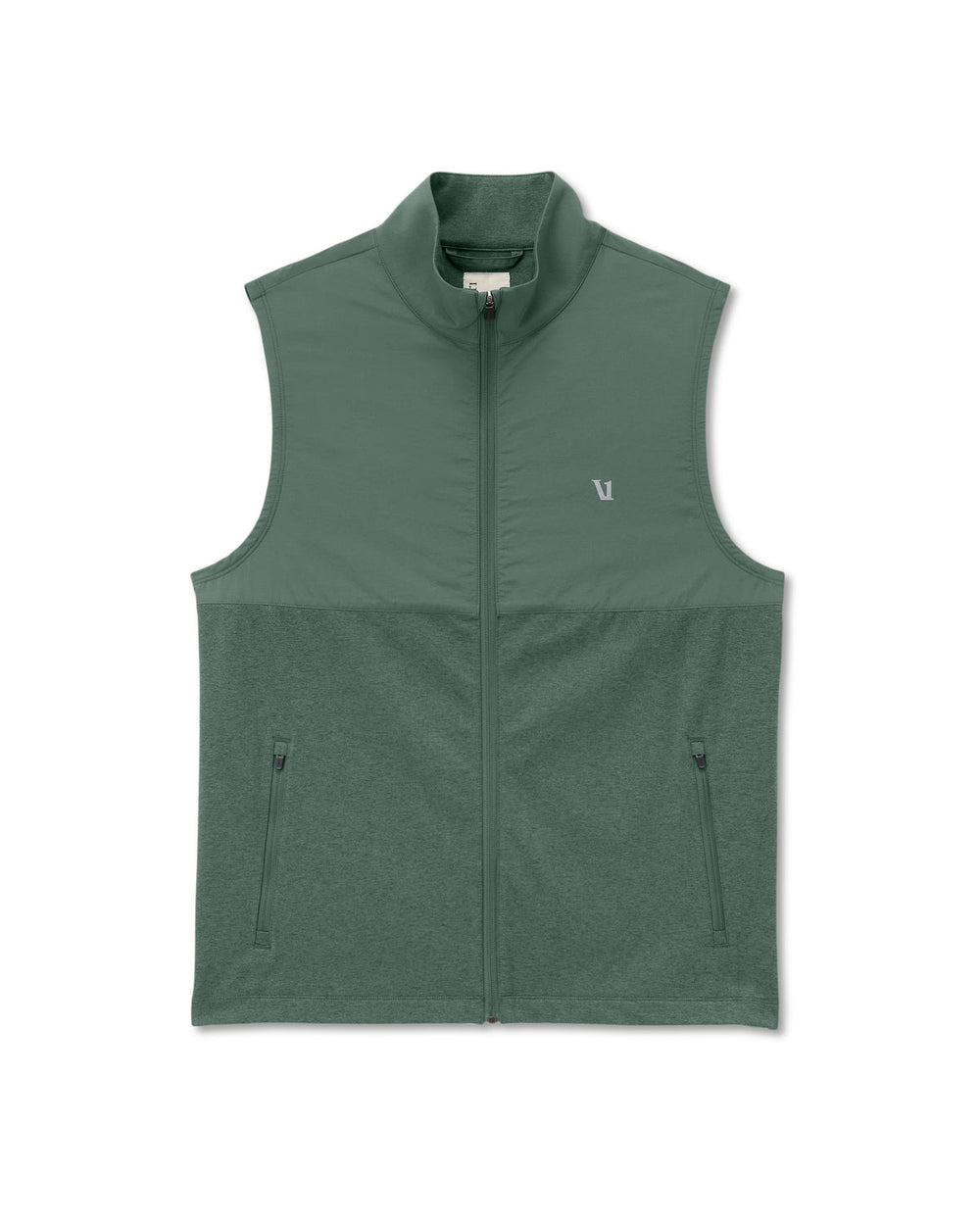 Sunday Element Vest Men's Agate Green Heather Vest | Vuori Discount
