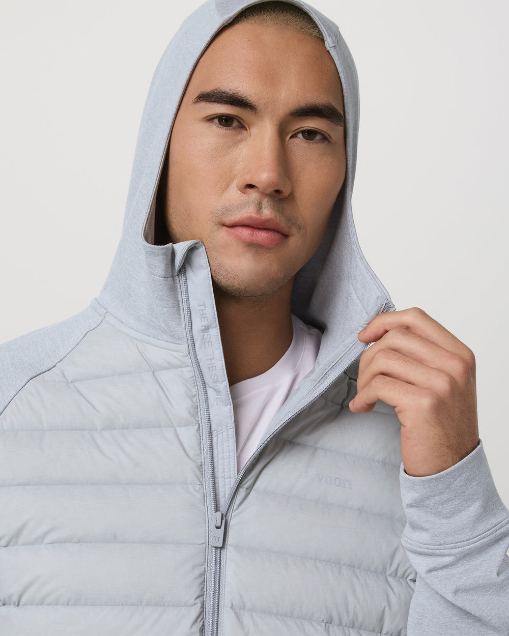 Steadfast Insulated Hybrid Men's Sea Fog Jacket | Vuori Sale