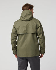 Tuuli Rain Jacket Men's Dark Metal Waterproof Jacket | Vuori On sale