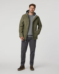 Tuuli Rain Jacket Men's Dark Metal Waterproof Jacket | Vuori On sale
