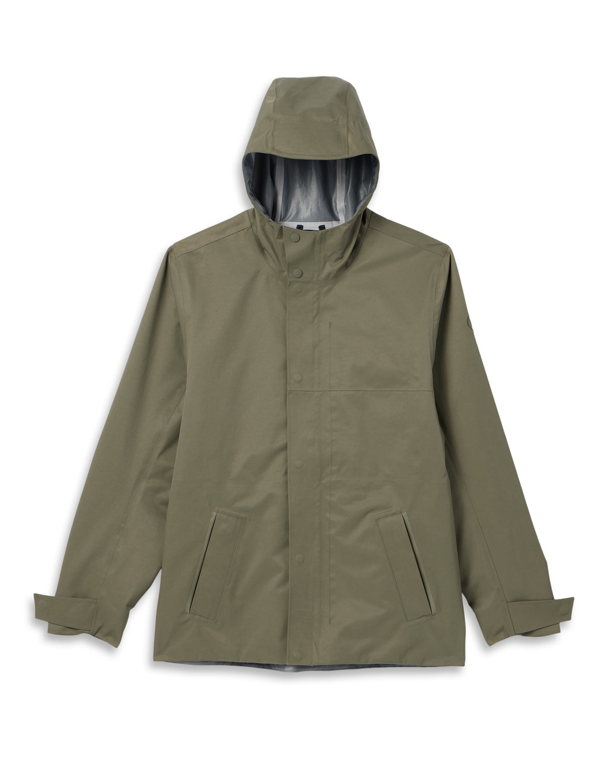 Tuuli Rain Jacket Men's Dark Metal Waterproof Jacket | Vuori On sale