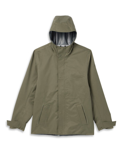 Tuuli Rain Jacket Men's Dark Metal Waterproof Jacket | Vuori On sale