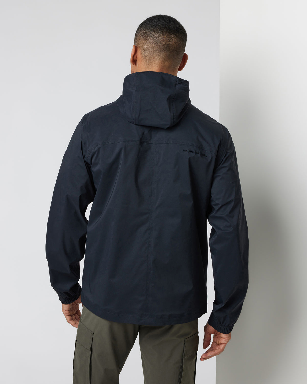 Rainstorm Packable Jacket Men's Black Rain Jacket | Vuori For sale