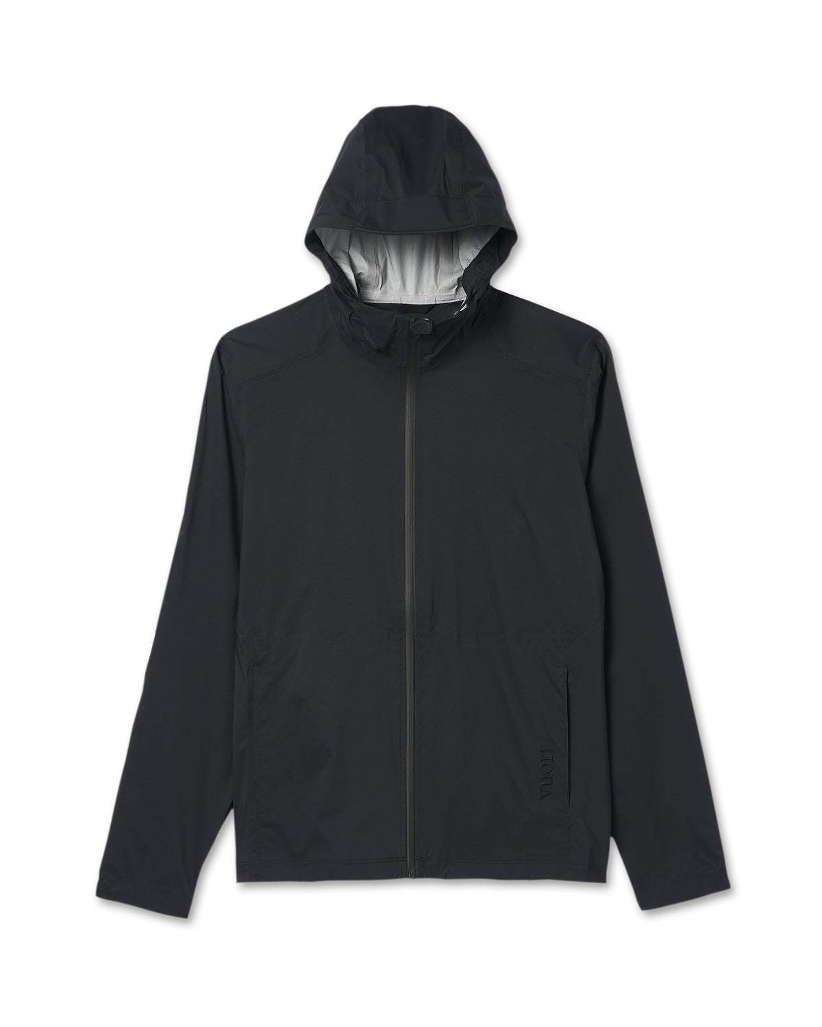 Rainstorm Packable Jacket Men's Black Rain Jacket | Vuori For sale