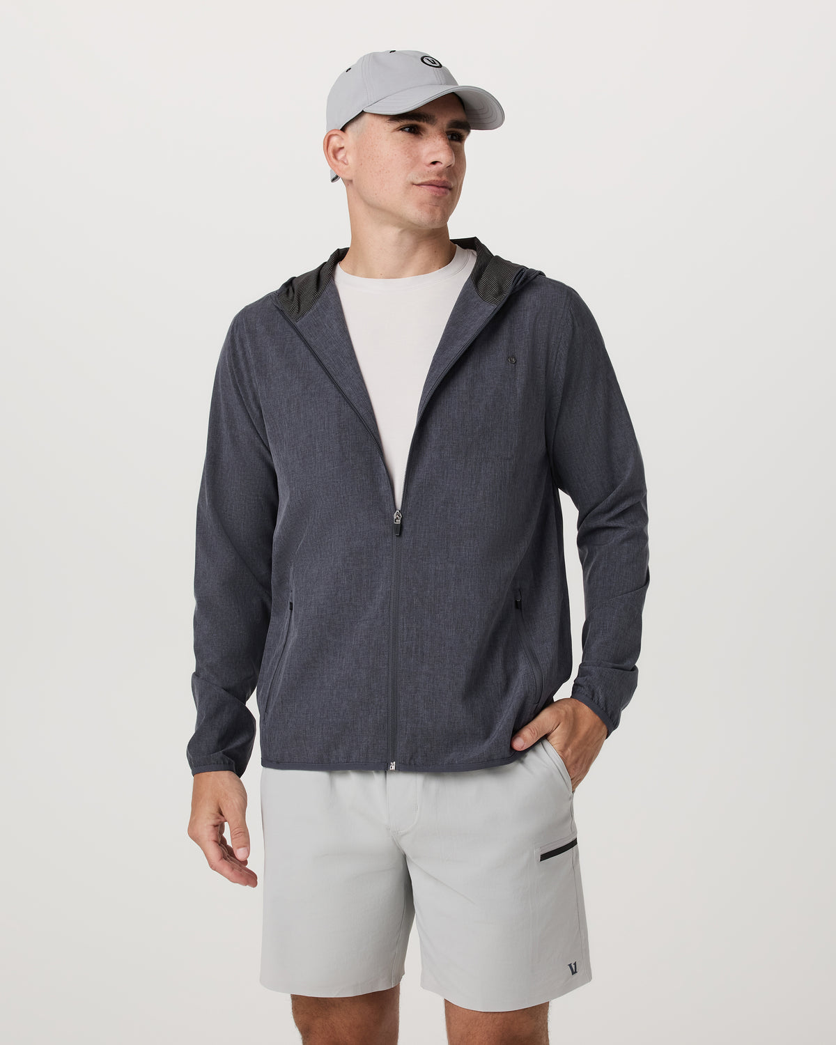 Outdoor Trainer Shell Men's Moonlight Hooded Jacket | Vuori Online