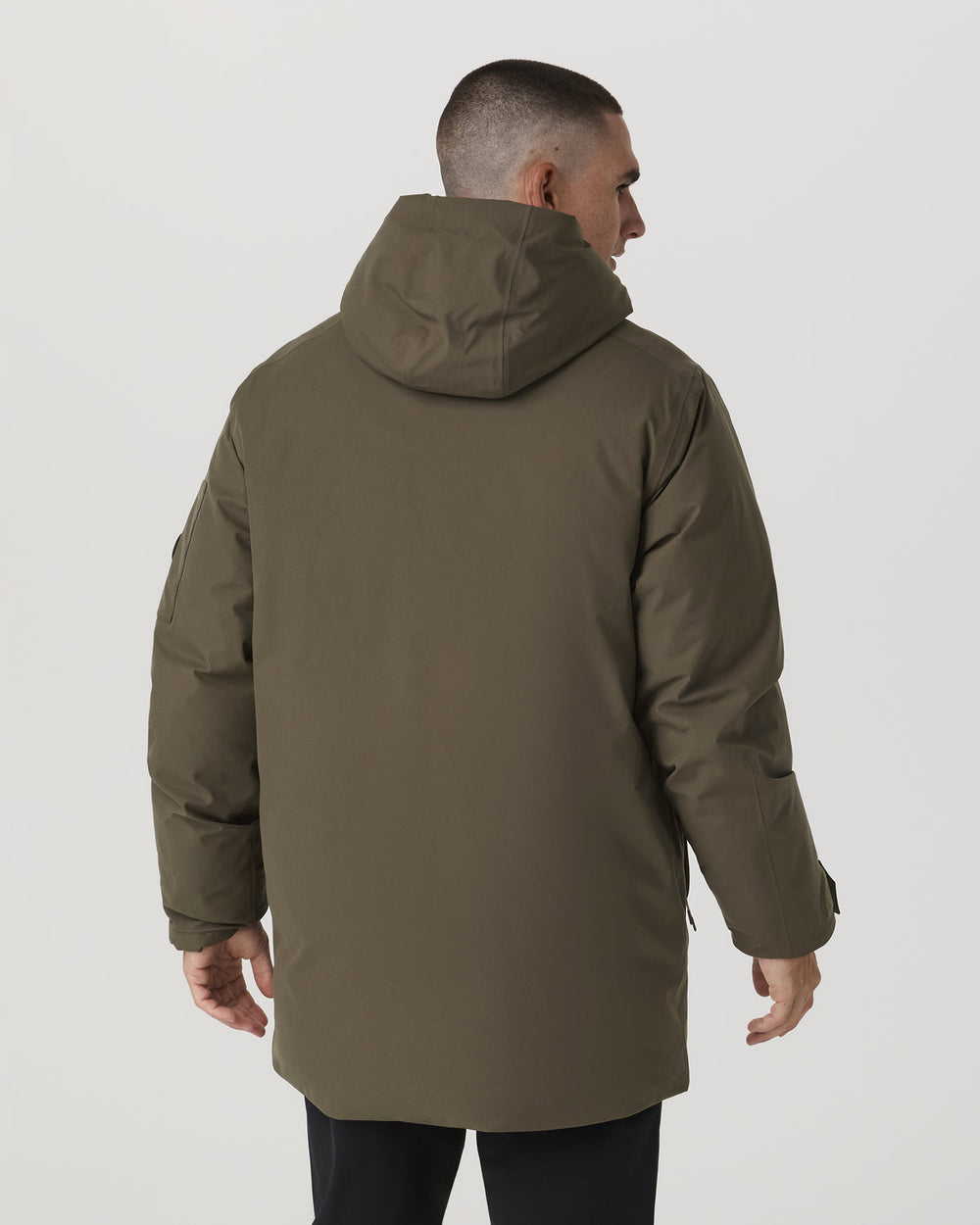 Bering Down Parka Warm Men's Oregano Jacket | Vuori
