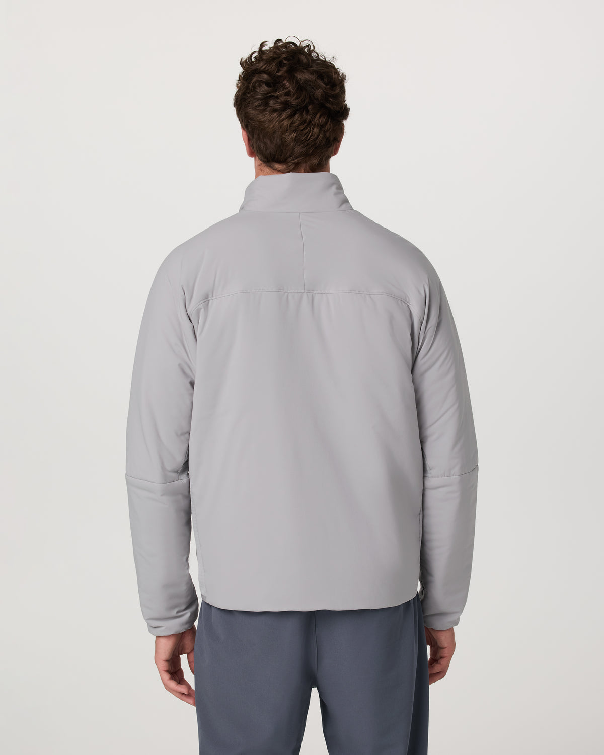 Malin Hybrid Jacket Men's Classic Fit Sea Fog Jacket | Vuori Sale