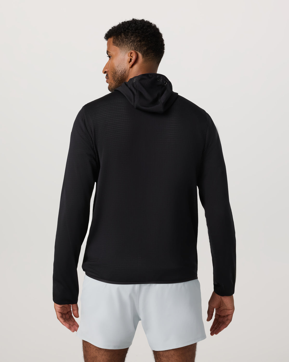 Powergrid Full Zip Jacket 2.0 Men's Black Fleece Jacket | Vuori On sale