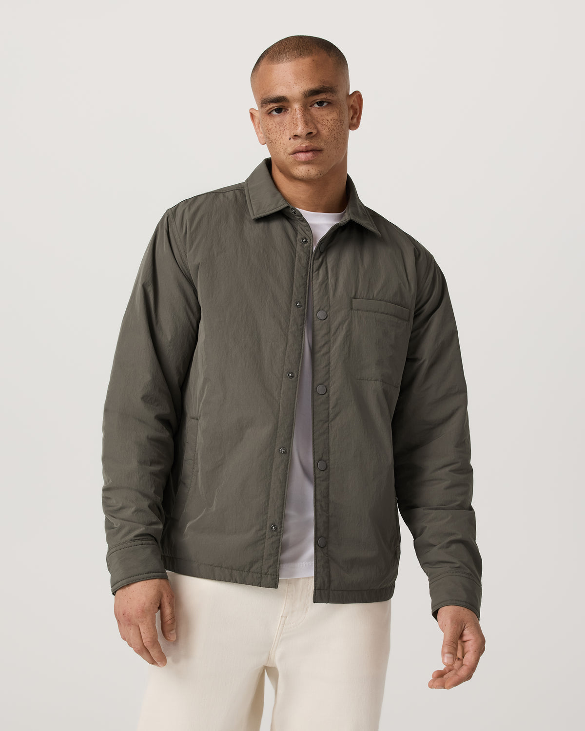 Nomad Insulated Shirt Jacket Men's Root Jacket | Vuori US