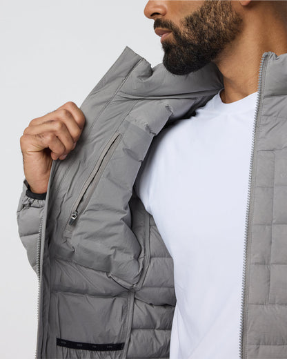 Steadfast Insulated Full Zip Jacket Shiitake | Vuori
