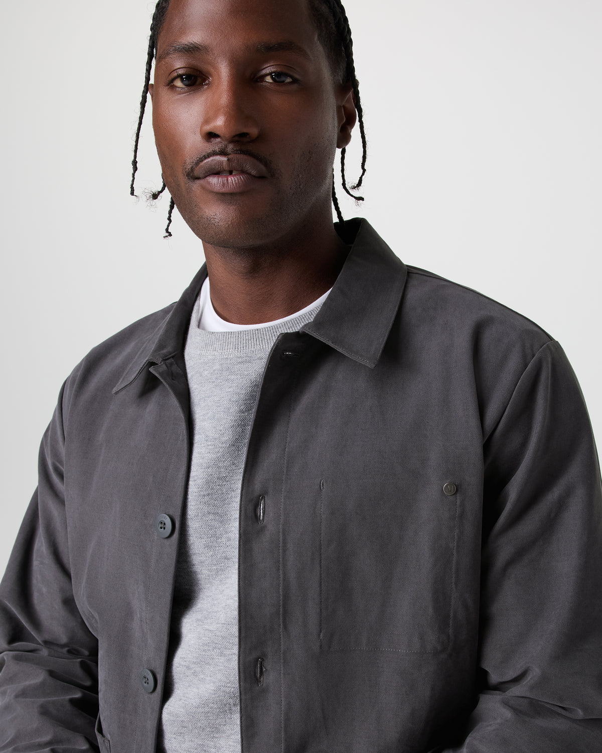 Timor Chore Jacket Charcoal | Vuori Discount