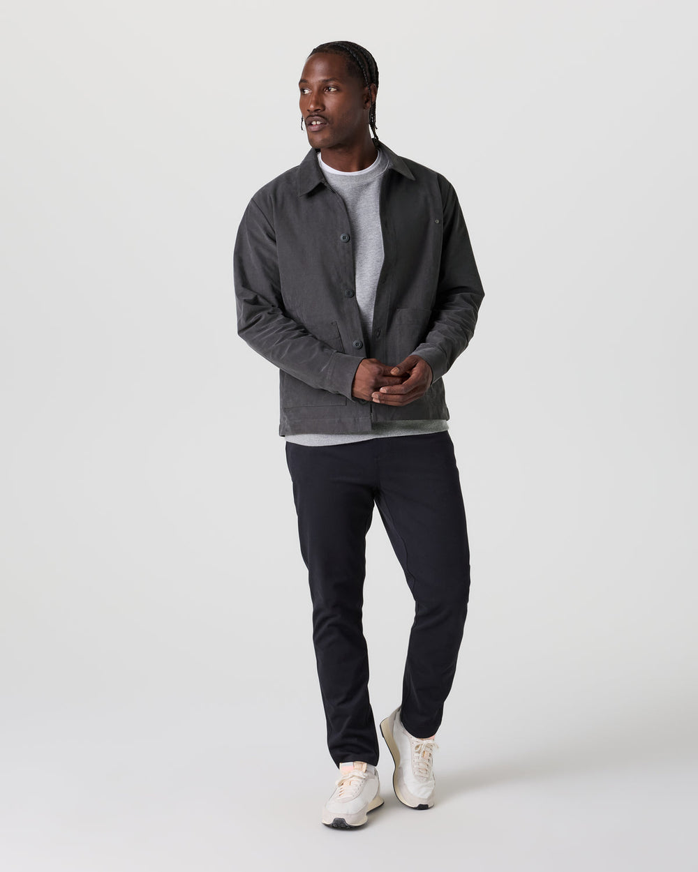 Timor Chore Jacket Charcoal | Vuori Discount
