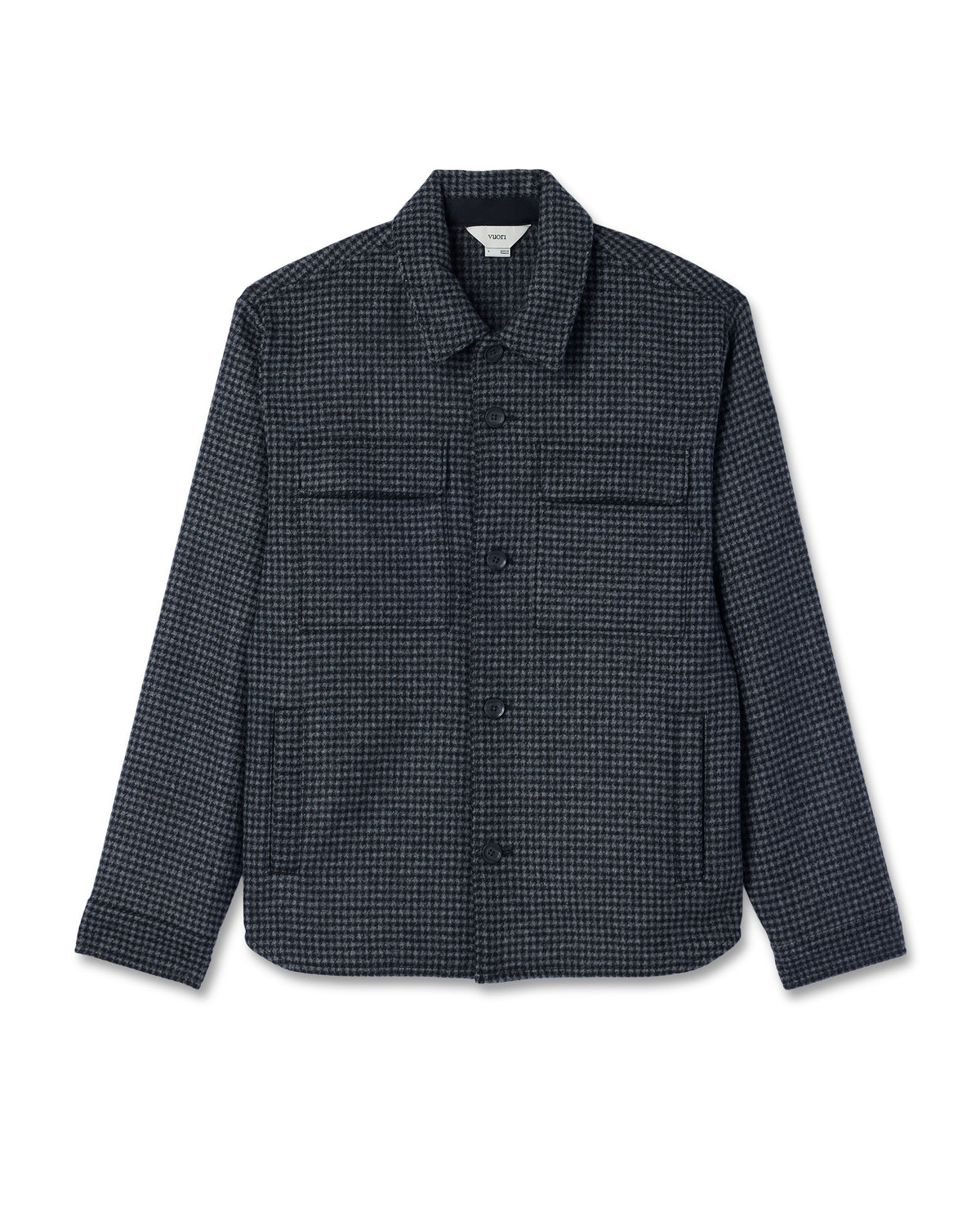 Ridge Natural Shirt Jacket Men's Grey Button-Up Jacket | Vuori Sale