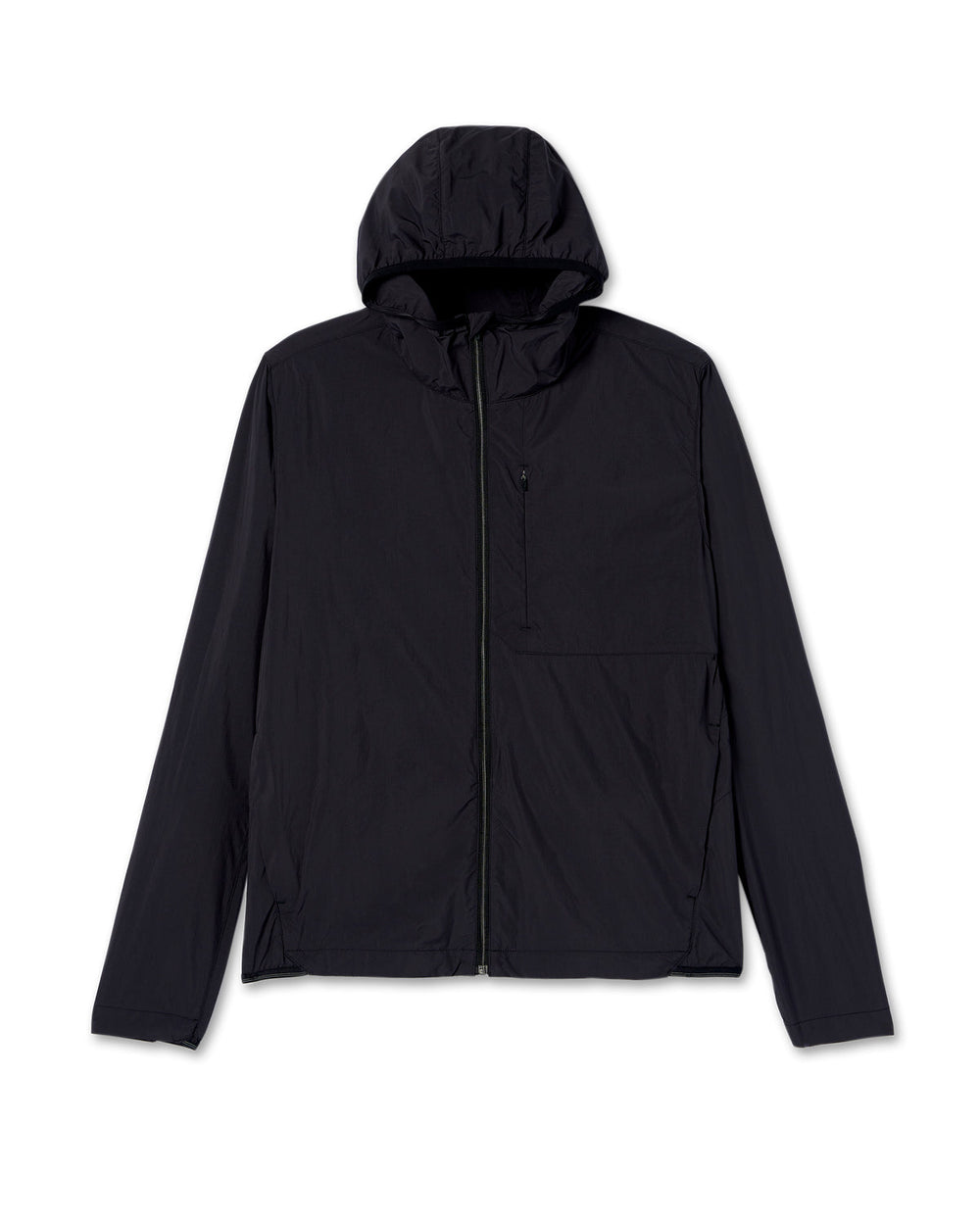 Ronan Packable Jacket Black Water Repellent Jacket | Vuori On sale