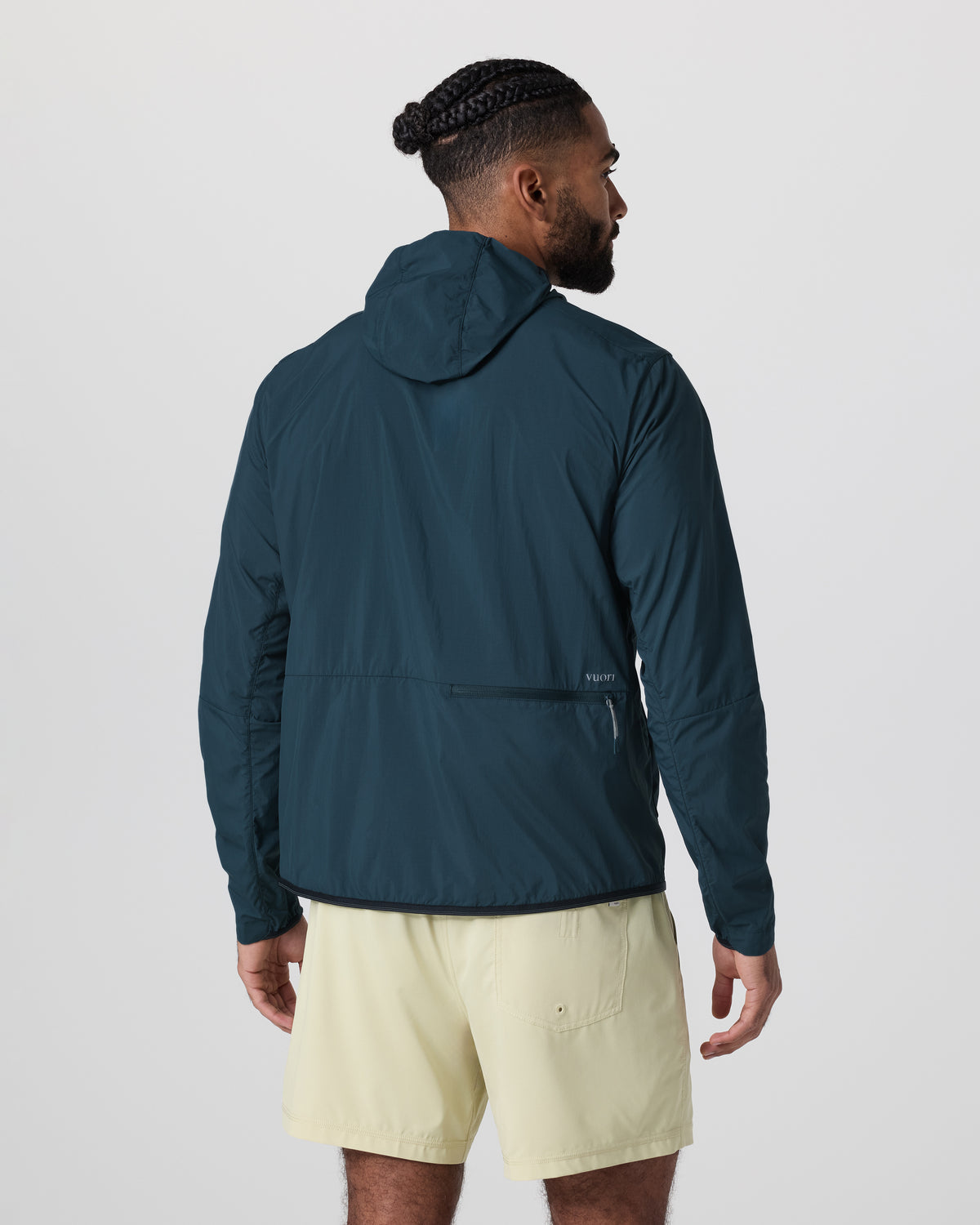 Ronan Packable Jacket Deep Sea French Terry Shirt | Vuori For sale