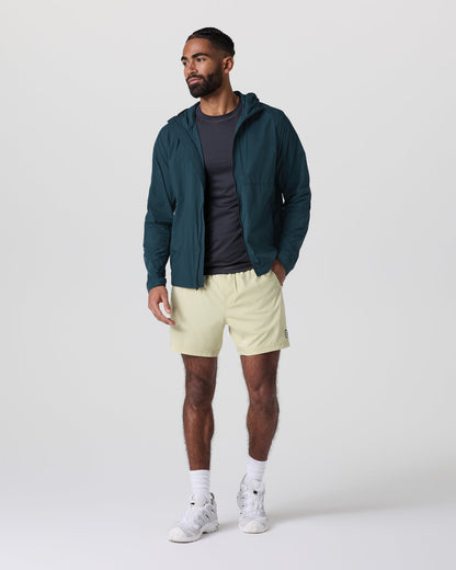 Ronan Packable Jacket Deep Sea French Terry Shirt | Vuori For sale