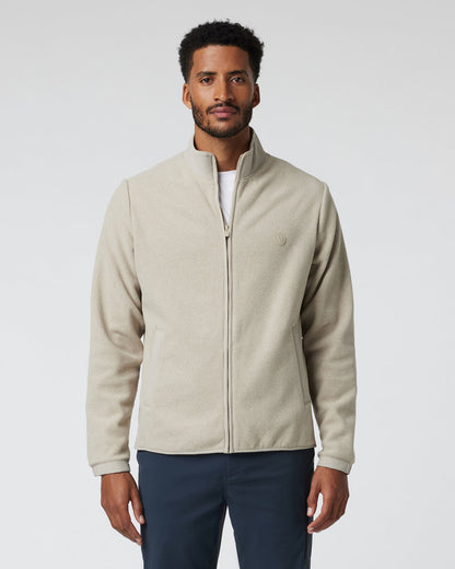 Aspen Full Zip Jacket Toast Fleece Jacket | Vuori Online