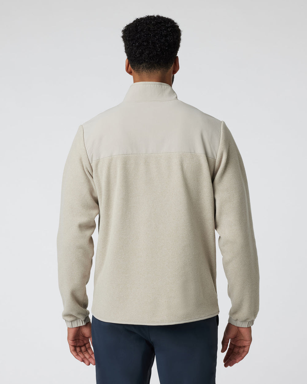 Aspen Full Zip Jacket Toast Fleece Jacket | Vuori Online