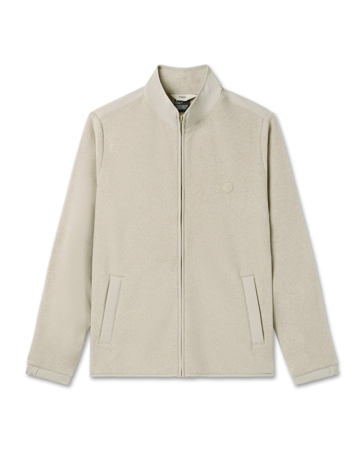 Aspen Full Zip Jacket Toast Fleece Jacket | Vuori Online