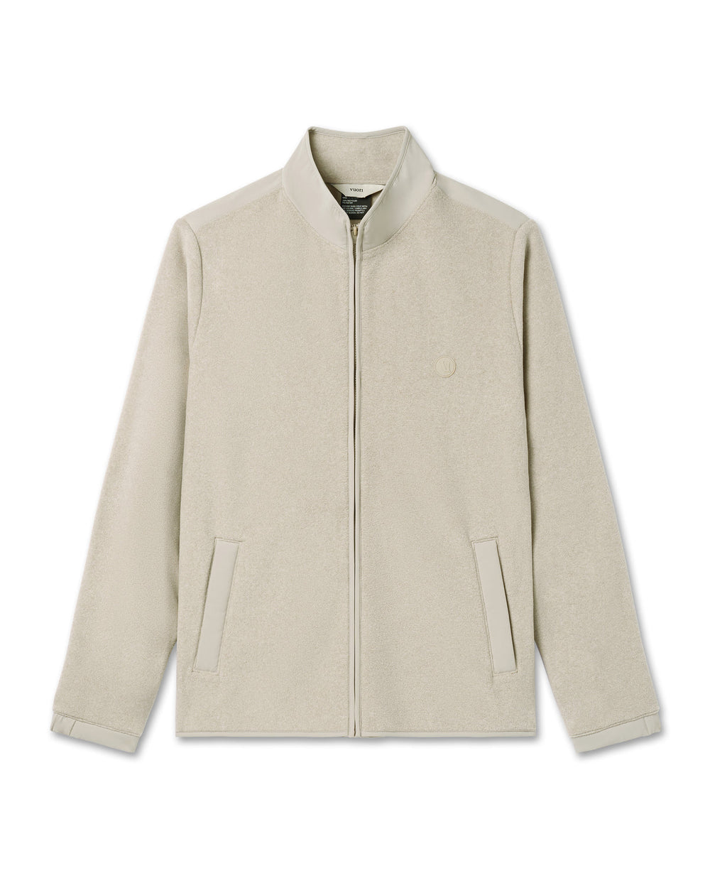 Aspen Full Zip Jacket Toast Fleece Jacket | Vuori Online