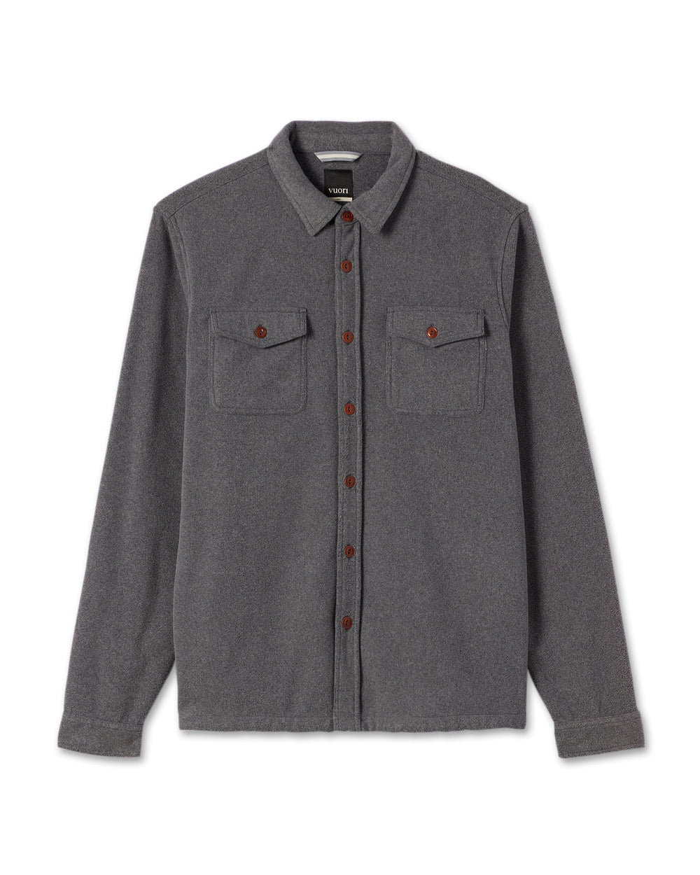 Aspen Shirt Jacket Men's Heather Grey Shirt Jacket | Vuori US