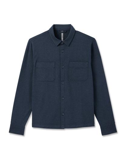 Coronado Shirt Jacket Midnight Heather | Vuori Sale