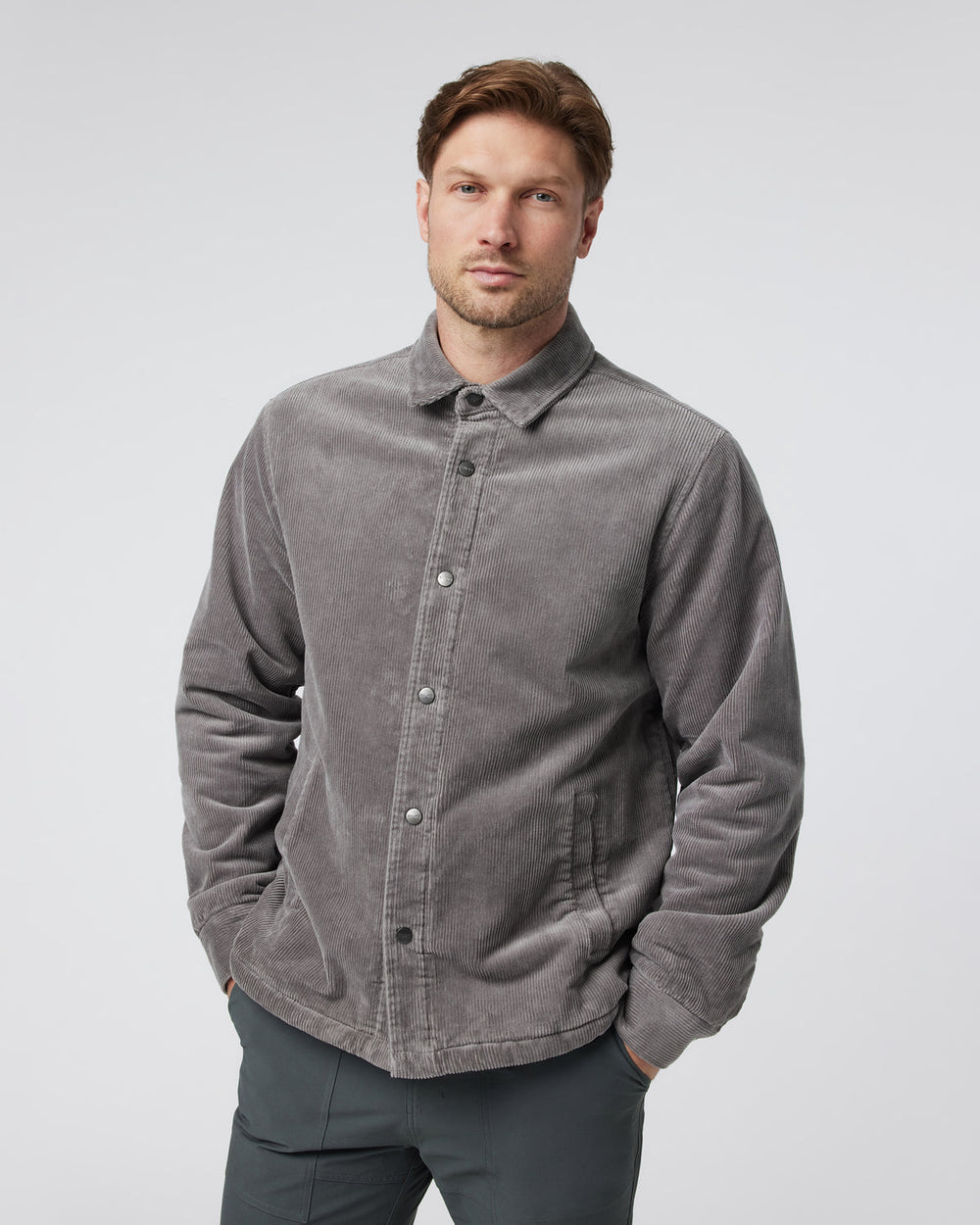Vuori Cord Jacket Men's Shiitake Corduroy Jacket | Vuori On sale