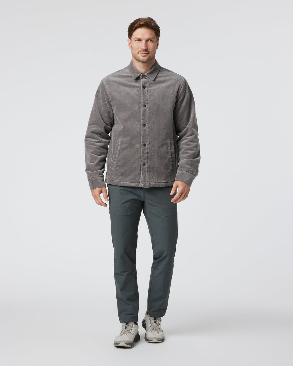 Vuori Cord Jacket Men's Shiitake Corduroy Jacket | Vuori On sale