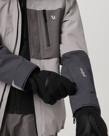 Taika Snow Shell Men's Amethyst Grey Ski/Board Jacket | Vuori Online