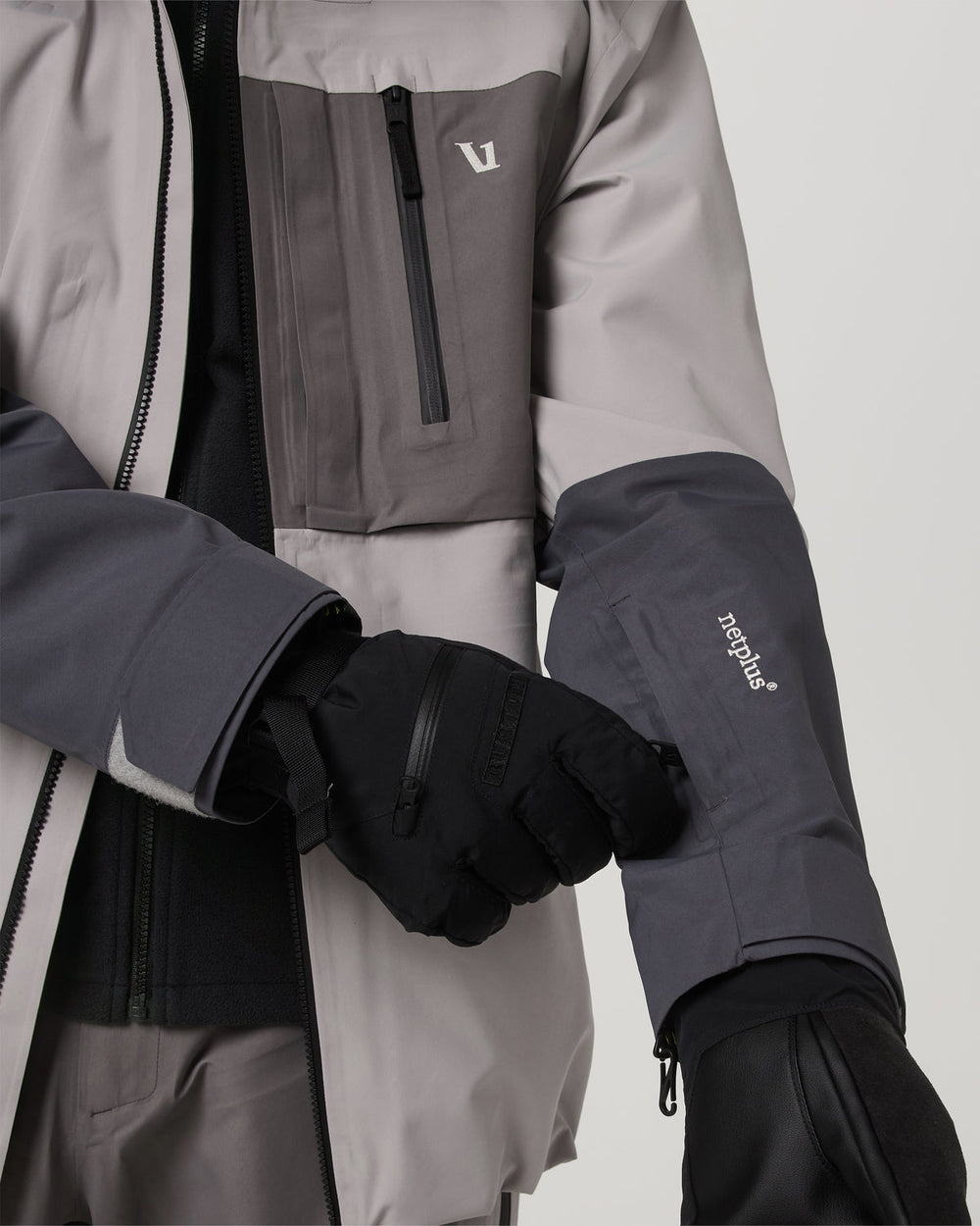Taika Snow Shell Men's Amethyst Grey Ski/Board Jacket | Vuori Online